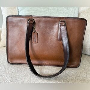 Vintage Coach Marketing Tote